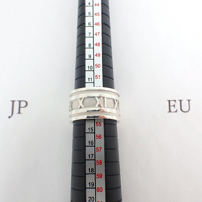 【中古】TIFFANY/ティファニー 925 アトラス ワイド リング /14.5号/j160-39