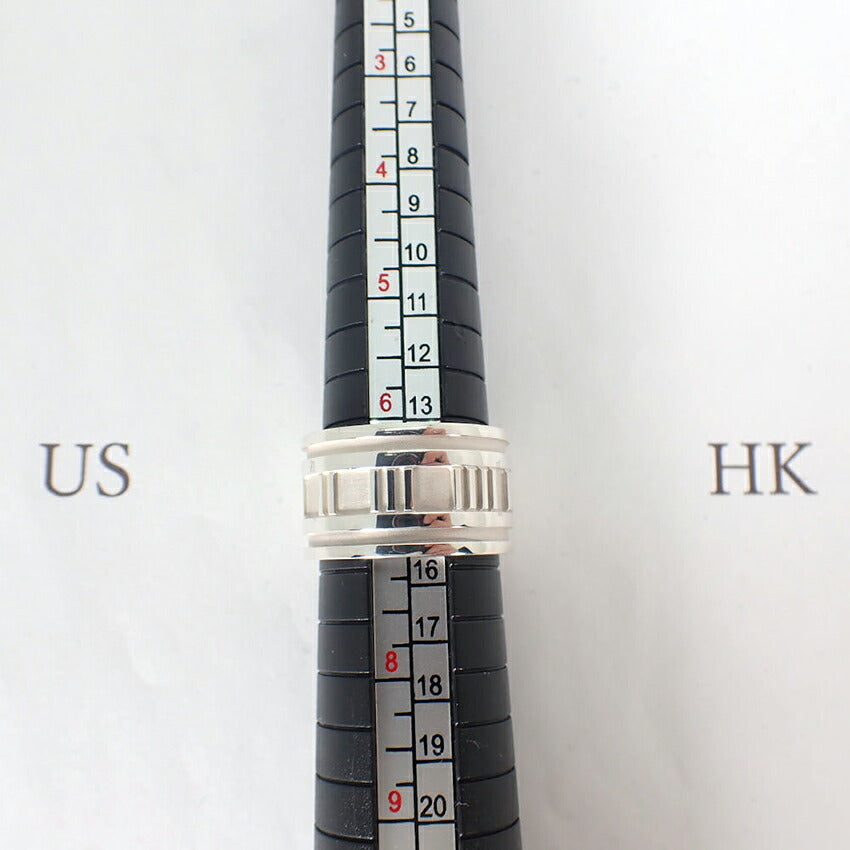 【中古】TIFFANY/ティファニー 925 アトラス ワイド リング /14.5号/j160-39