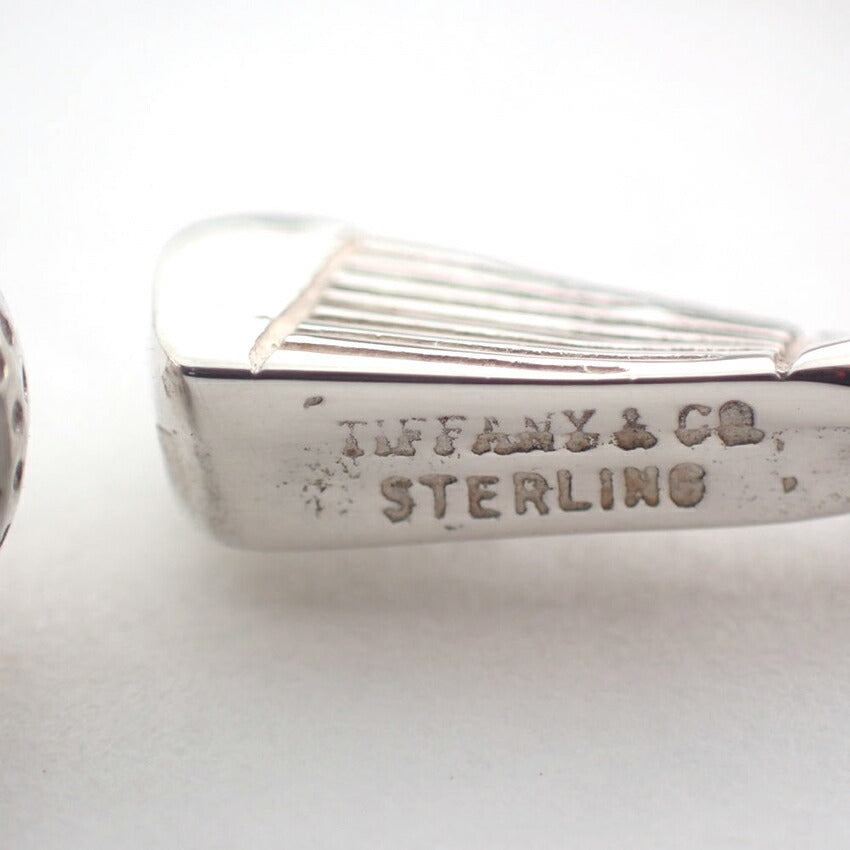 【中古】TIFFANY/ティファニー 925 ゴルフ キーリング/j161-30