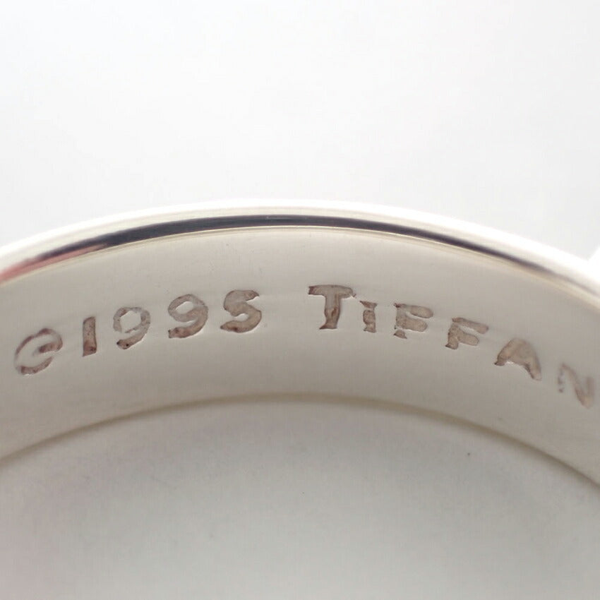 【中古】TIFFANY/ティファニー 925 ボールダングル フロストクォーツ リング /13号/j161-34