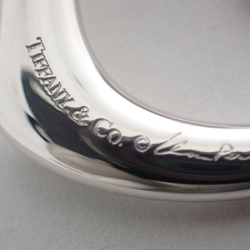 【中古】TIFFANY/ティファニー 925 オープンハート ペンダント/ネックレス/j161-35