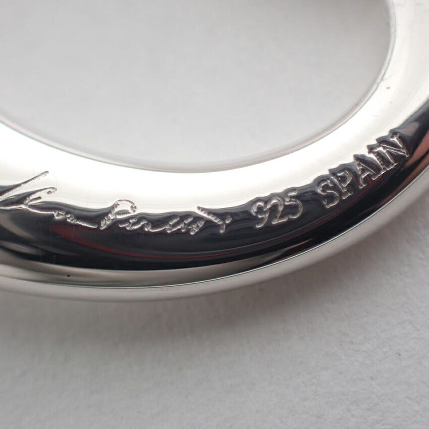【中古】TIFFANY/ティファニー 925 オープンハート ペンダント/ネックレス/j161-35
