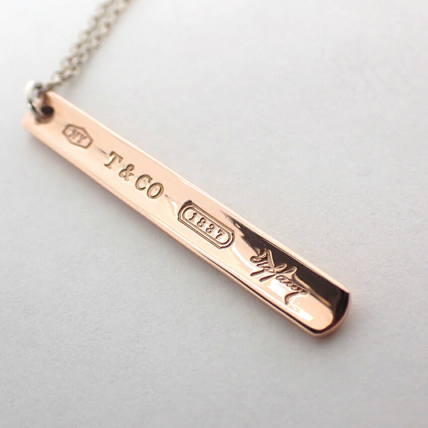 【中古】TIFFANY/ティファニー 925/メタル 1837 ペンダント/ネックレス/j162-58