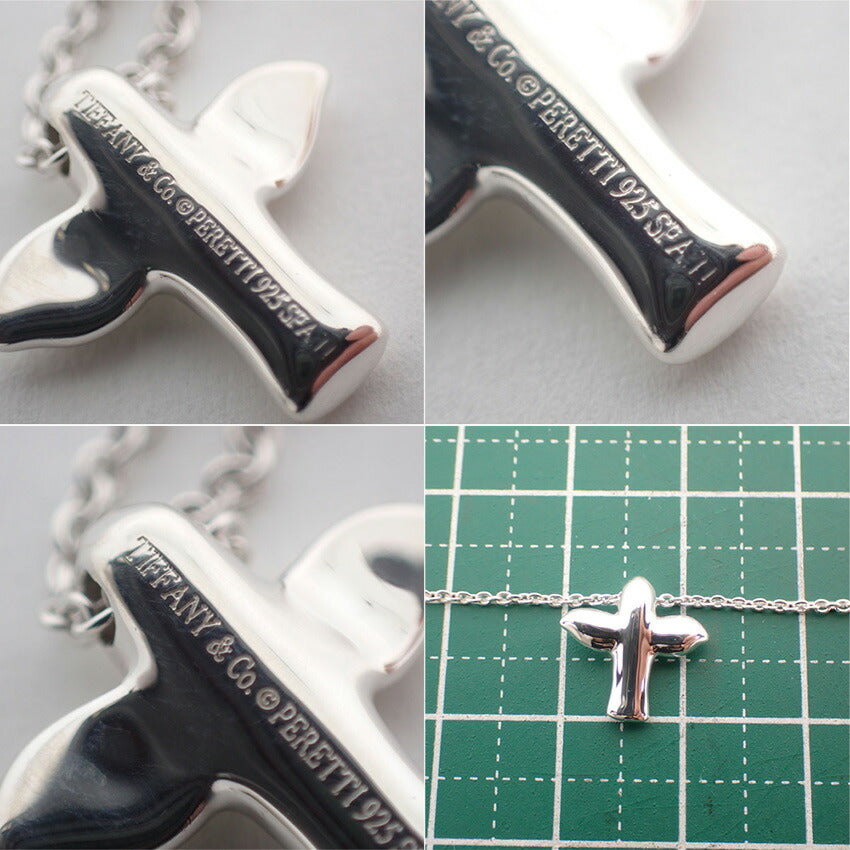 【中古】TIFFANY/ティファニー 925 PERETTI バード ペンダント/ネックレス/j163-60