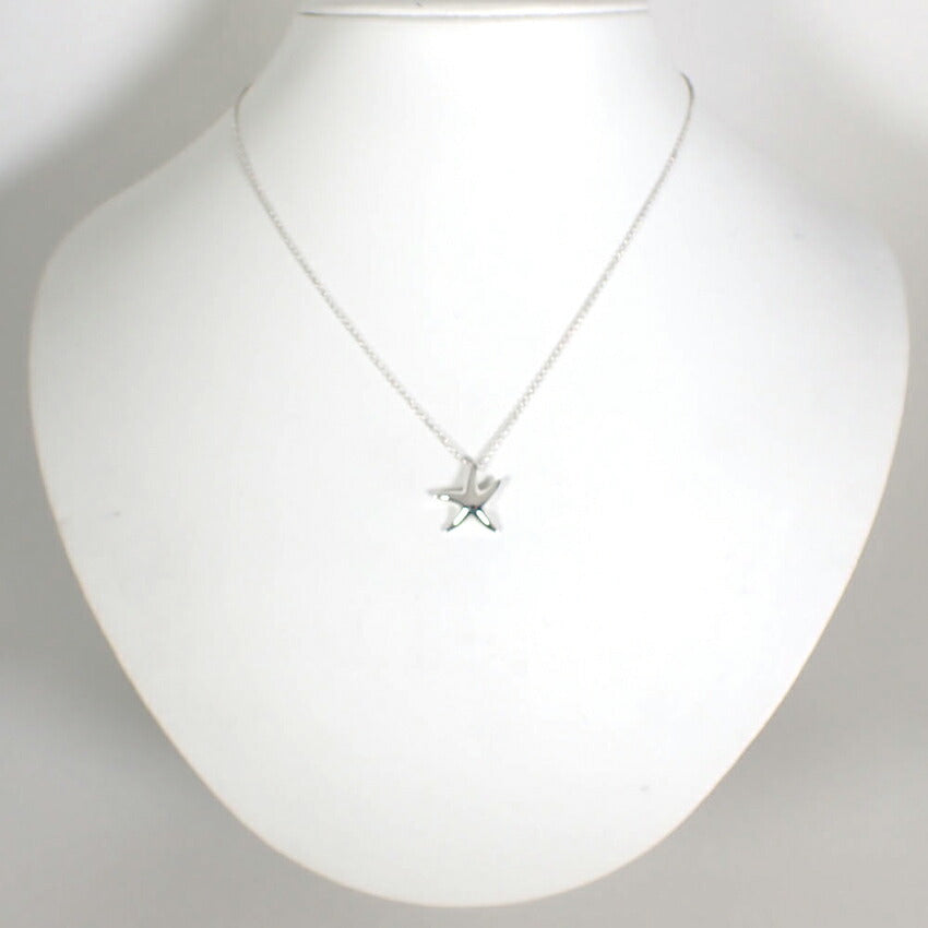 【中古】TIFFANY/ティファニー 925 スターフィッシュ ペンダント/ネックレス/j163-63