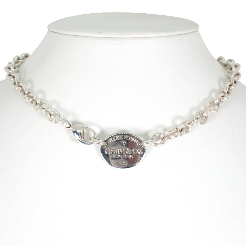 【中古】TIFFANY/ティファニー 925 リターントゥ ネックレス/j163-68