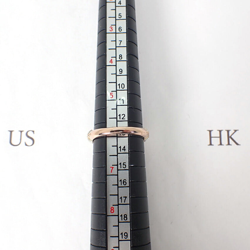【中古】K18/Pt900 ダイヤモンド リング/11.5号/j163-69