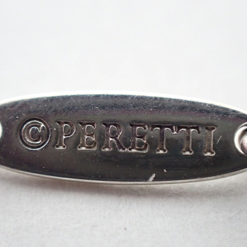 【中古】TIFFANY/ティファニー 925 オープンハート ペンダント/ネックレス/j164-10