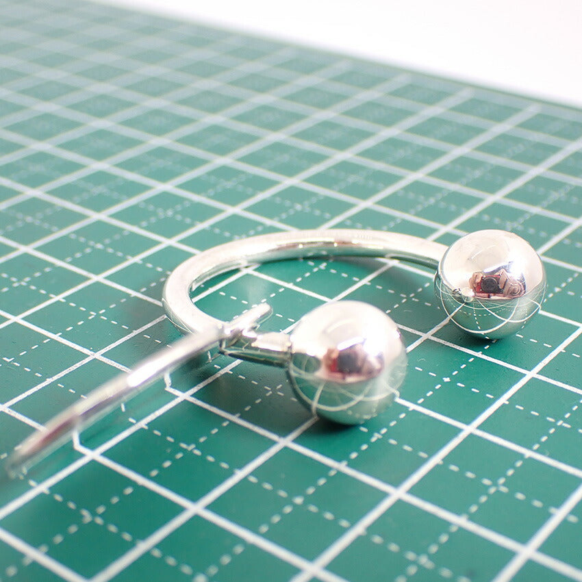 【中古】TIFFANY/ティファニー 925 リターントゥオーバルタグ キーリング/j164-8