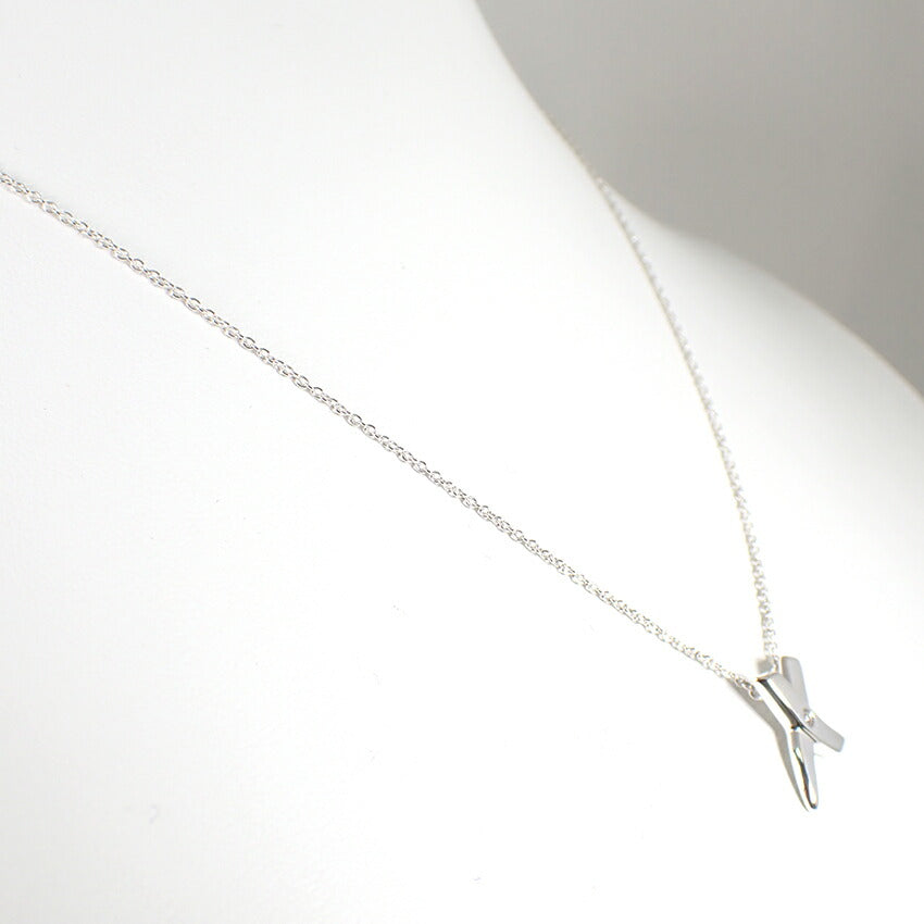 【中古】TIFFANY/ティファニー 925 キス ダイヤ パロマピカソ ネックレス/j165-2