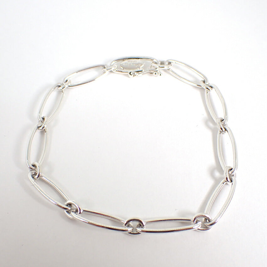 【中古】TIFFANY/ティファニー 925  オーバルリンク チェーン ブレスレット/j165-3