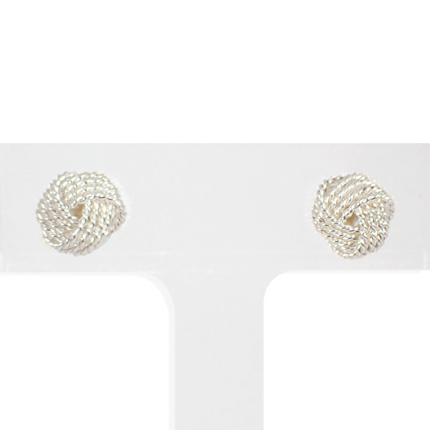 【中古】TIFFANY/ティファニー 925 サマセットメッシュ ピアス/j165-4