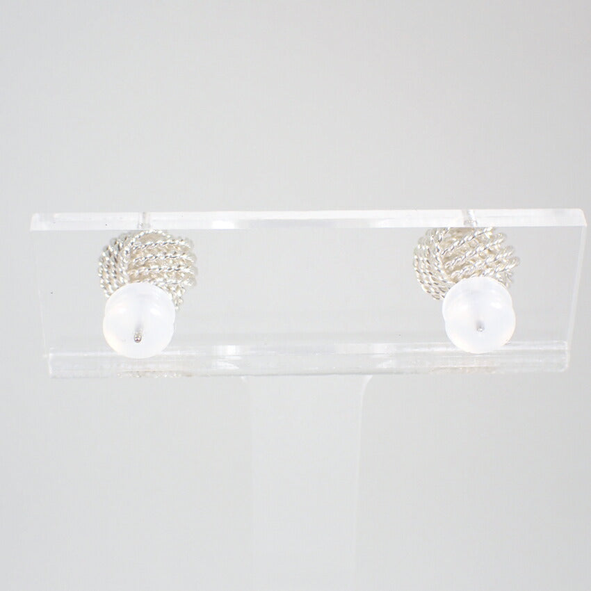 【中古】TIFFANY/ティファニー 925 サマセットメッシュ ピアス/j165-4