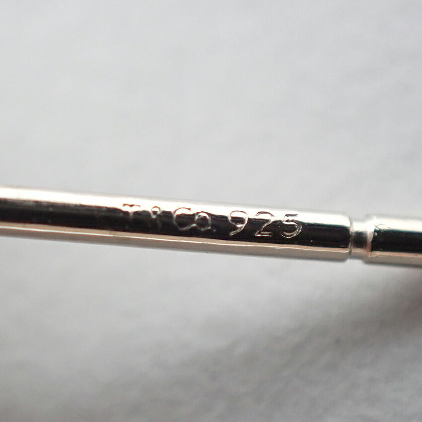 【中古】TIFFANY/ティファニー 925 サマセットメッシュ ピアス/j165-4