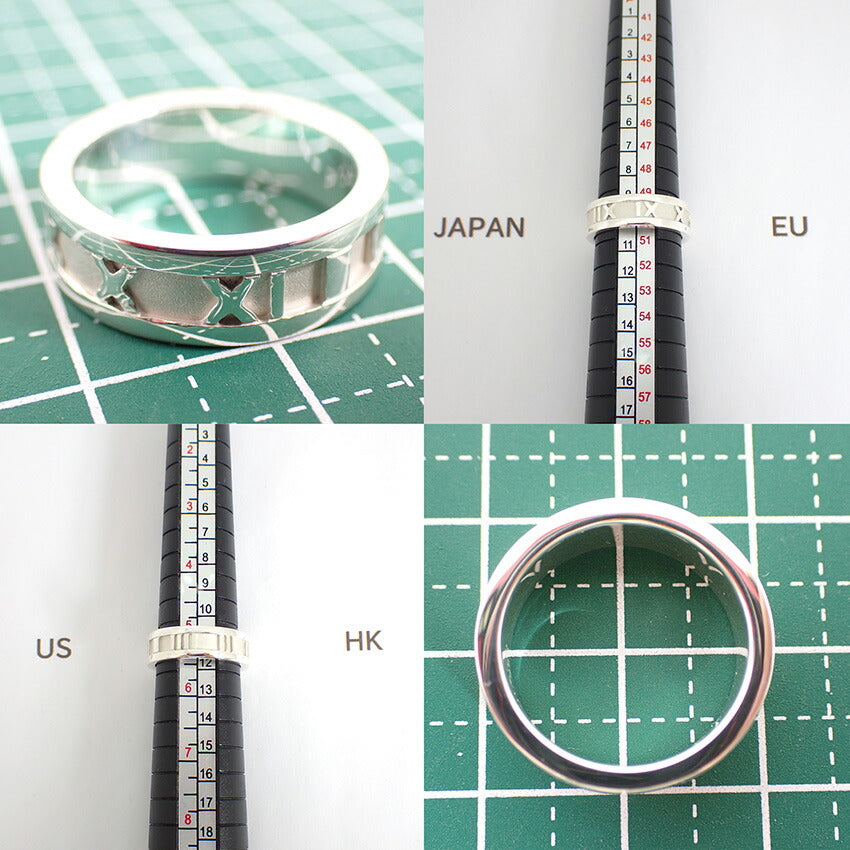 【中古】TIFFANY/ティファニー 925 アトラス リング /10号/j165-7