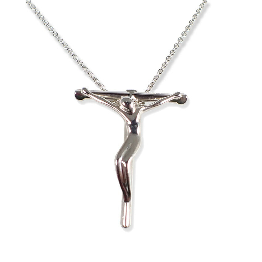 【中古】TIFFANY/ティファニー 925 ロザリオ ペンダント/ネックレス/j166-5
