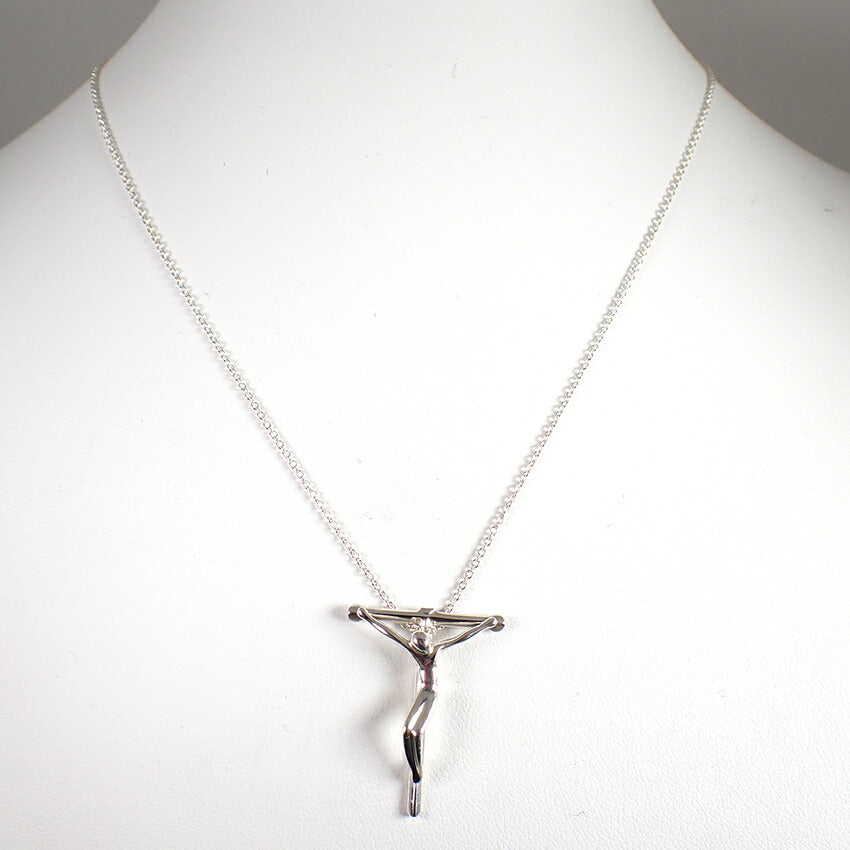 【中古】TIFFANY/ティファニー 925 ロザリオ ペンダント/ネックレス/j166-5