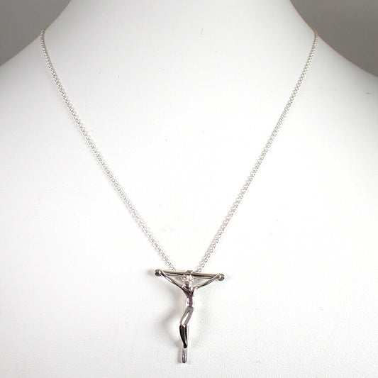 【中古】TIFFANY/ティファニー 925 ロザリオ ペンダント/ネックレス/j166-5