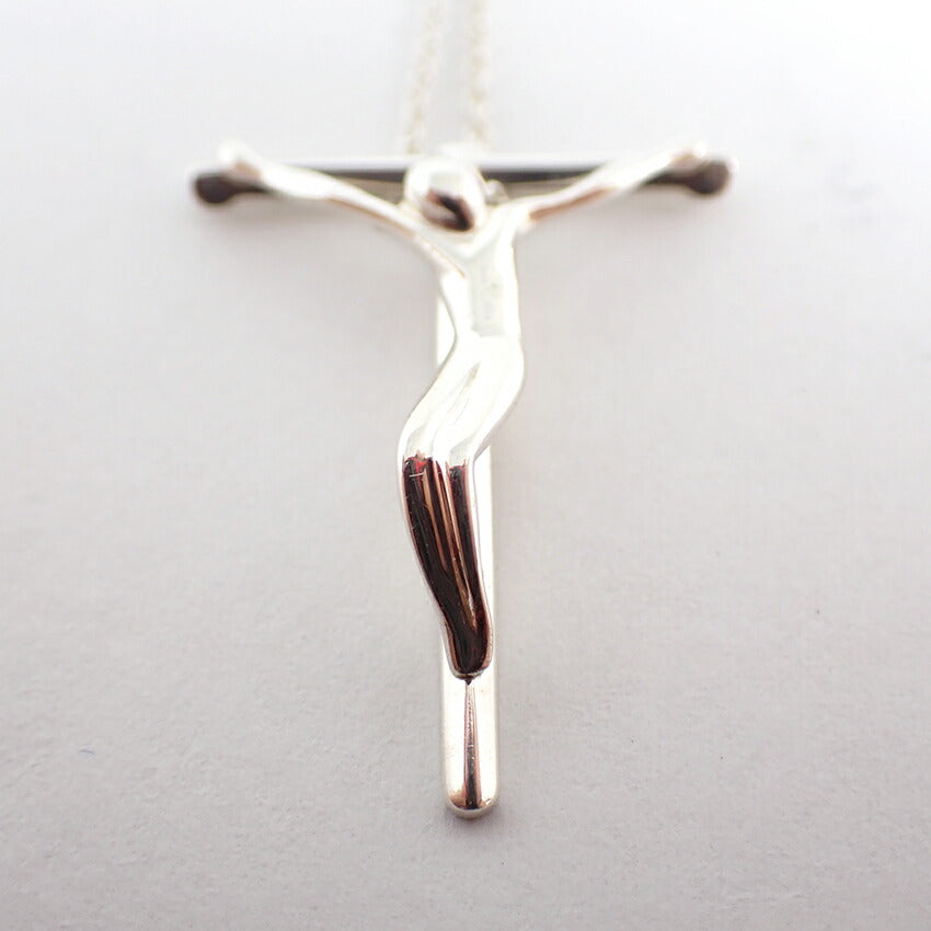 【中古】TIFFANY/ティファニー 925 ロザリオ ペンダント/ネックレス/j166-5