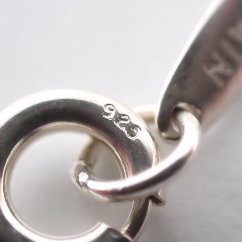 【中古】TIFFANY/ティファニー 925 イニシャル/t ペンダント/ネックレス/j166-9