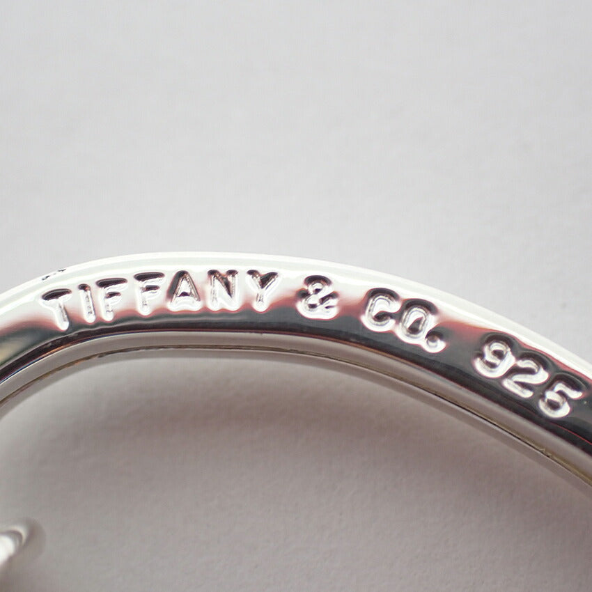 【中古】TIFFANY/ティファニー 925 ハートタグ キーリング/j167-3
