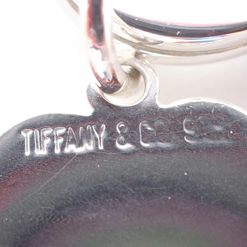 【中古】TIFFANY/ティファニー 925 ハートタグ キーリング/j167-3