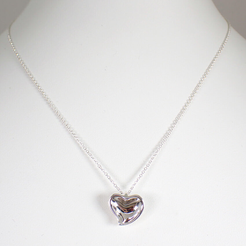 【中古】TIFFANY/ティファニー 925 フルハート ペンダント/ネックレス/j168-11