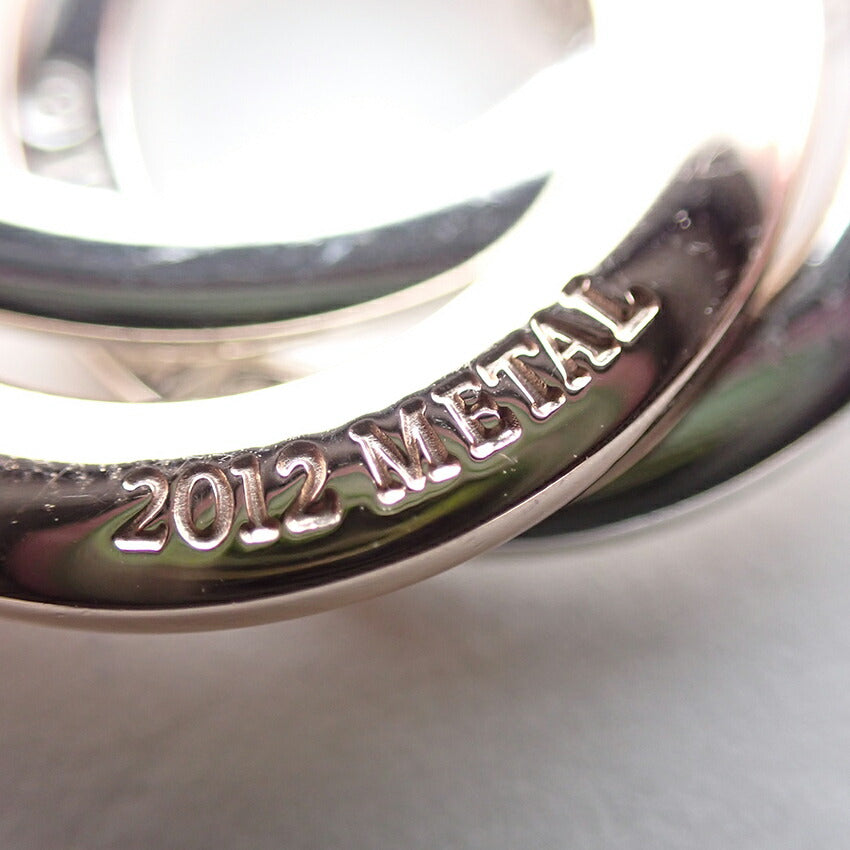【中古】TIFFANY/ティファニー 925/メタル 1837 インターロッキング サークル ネックレス/j168-4
