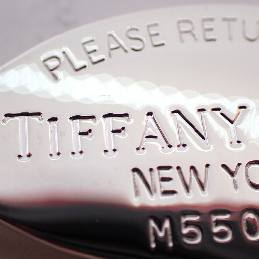 【中古】TIFFANY/ティファニー 925 リターントゥティファニー オーバルタグ ロング ペンダント/j169-1