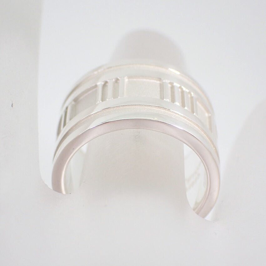【中古】TIFFANY/ティファニー 925 アトラスワイド リング /10.5号/j169-4