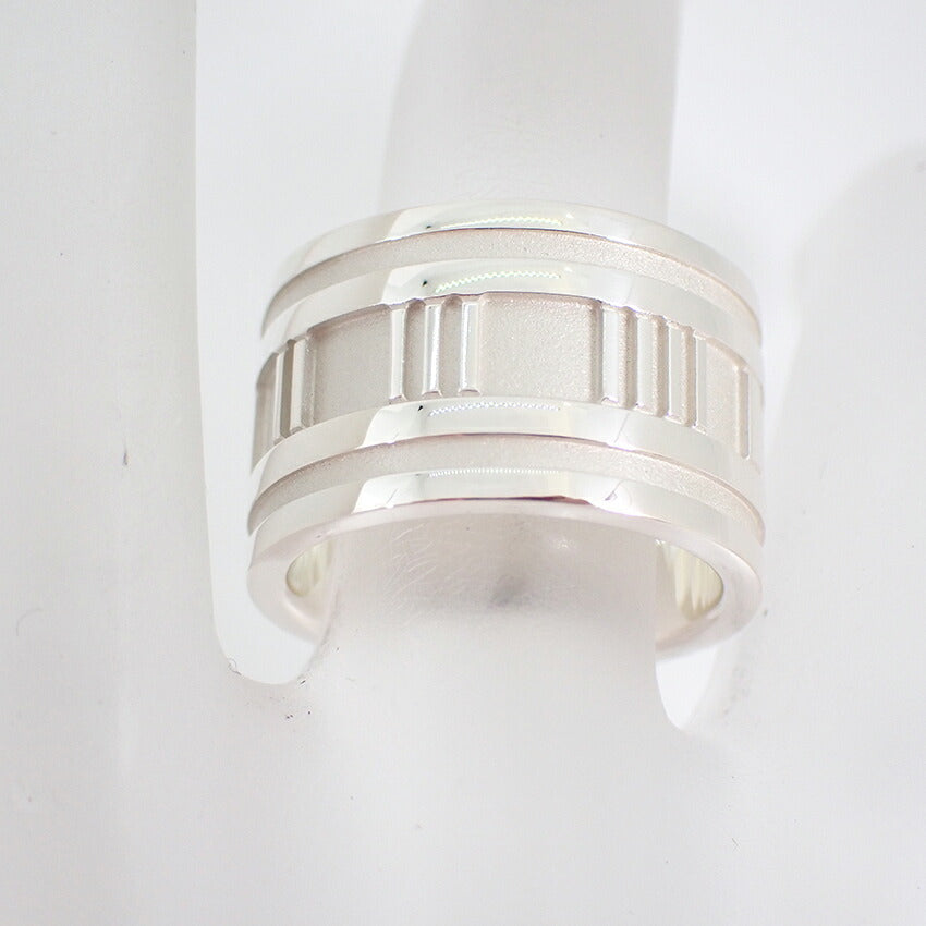 【中古】TIFFANY/ティファニー 925 アトラスワイド リング /10.5号/j169-4