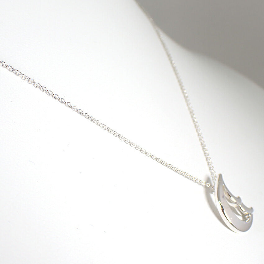 【中古】TIFFANY/ティファニー 925 クレセントムーン ペンダント/ネックレス/j169-7