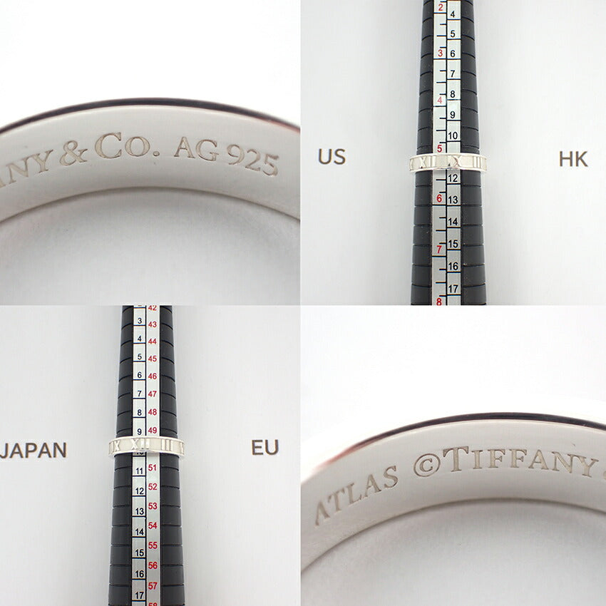 【中古】TIFFANY/ティファニー 925 アトラス リング /10号/j170-1