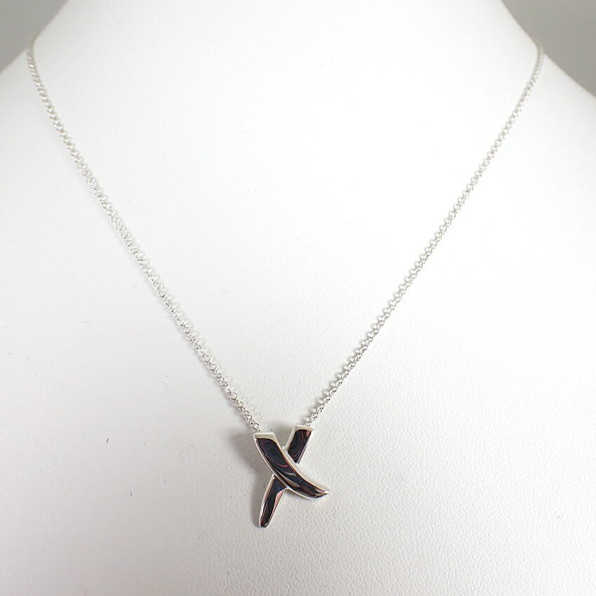 【中古】TIFFANY/ティファニー 925 キス パロマピカソ ネックレス/j170-5
