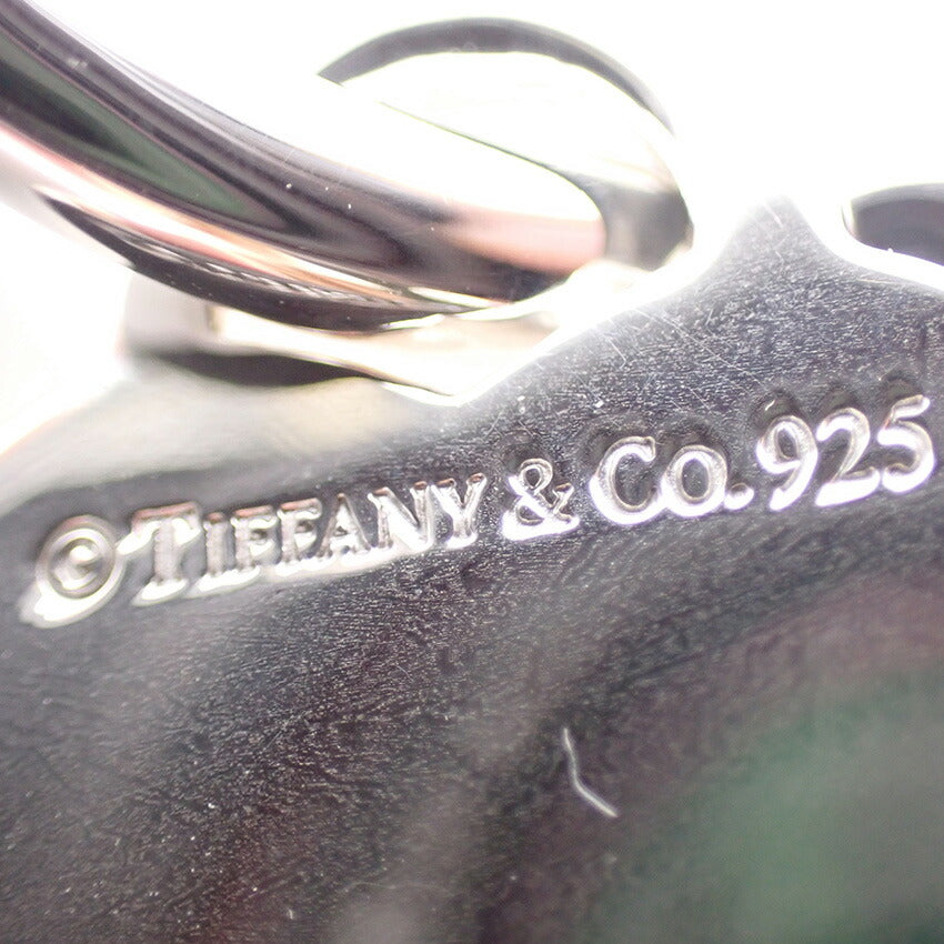 【中古】TIFFANY/ティファニー 925 ハート チャーム付き キーリング/j170-7