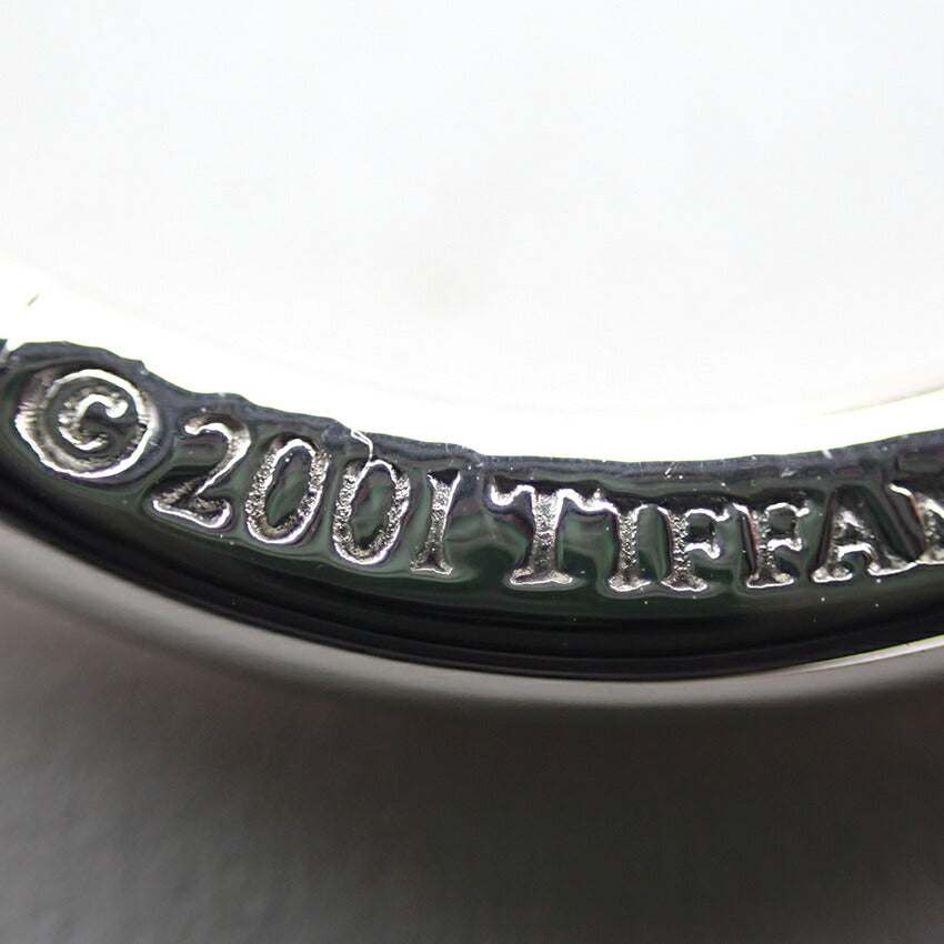 【中古】TIFFANY/ティファニー 925 ハート チャーム付き キーリング/j170-7