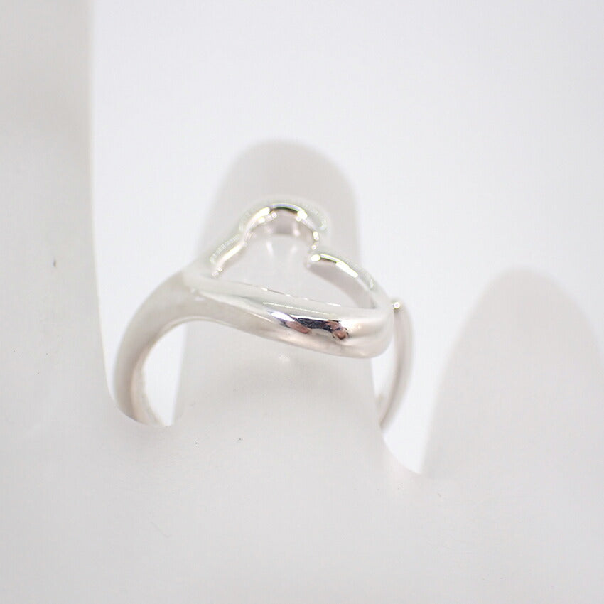 【中古】TIFFANY/ティファニー 925 オープンハート リング/10号/j171-5