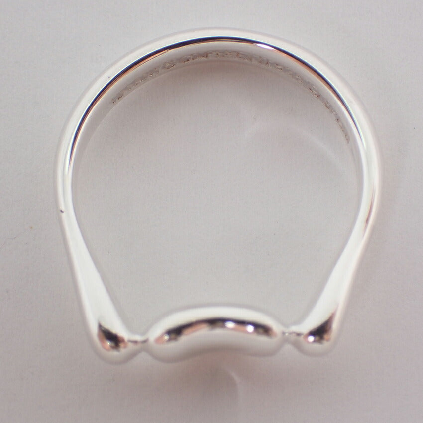 【中古】TIFFANY/ティファニー 925 ビーン リング/10号/j171-6