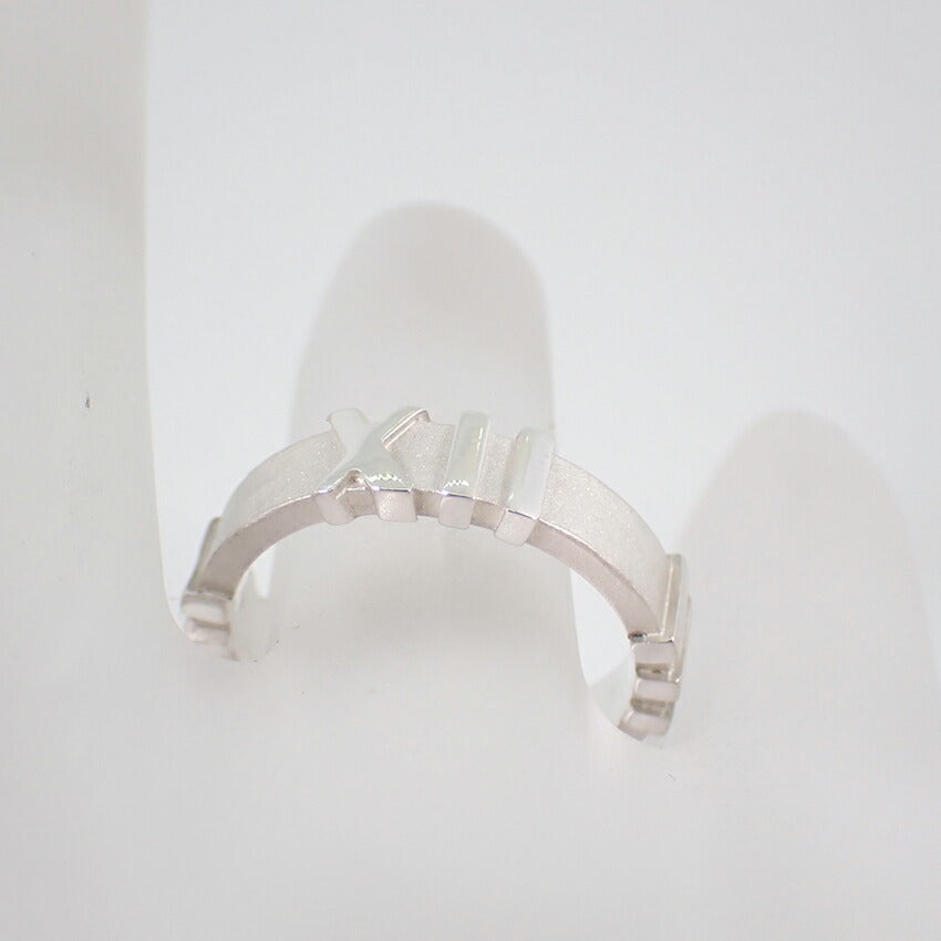 【中古】TIFFANY/ティファニー 925 アトラス リング/10号/j171-9