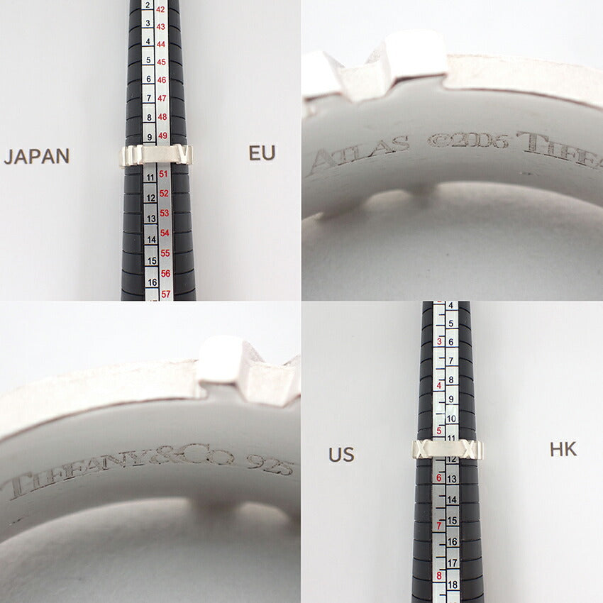 【中古】TIFFANY/ティファニー 925 アトラス リング/10号/j171-9