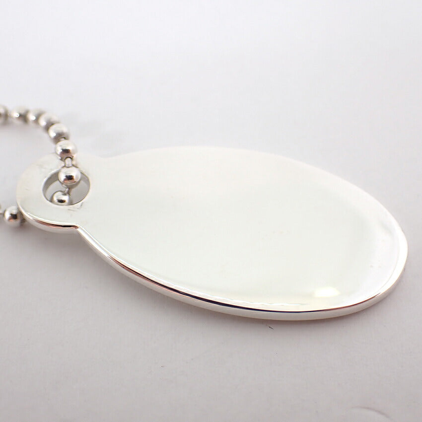 【中古】TIFFANY/ティファニー 925 リターントゥティファニー オーバルタグ ロング ペンダント/ネックレス/j172-5