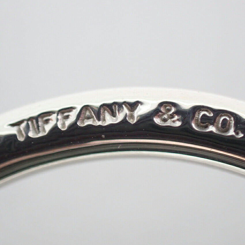【中古】TIFFANY/ティファニー 925 リターントゥオーバルタグ キーリング/j172-8
