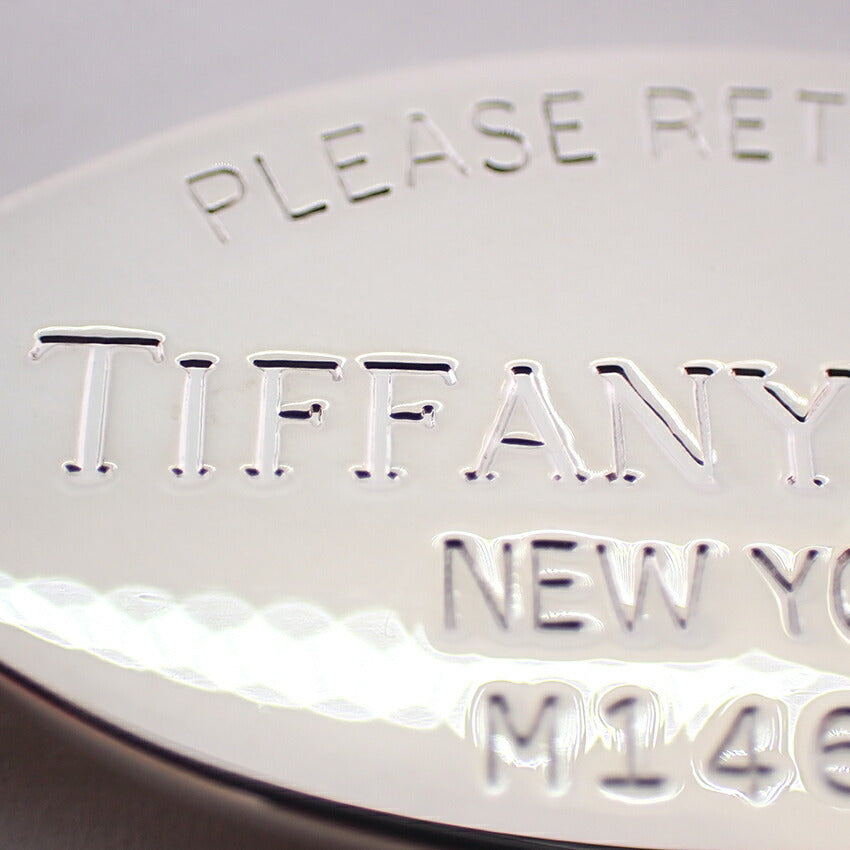 【中古】TIFFANY/ティファニー 925 リターントゥティファニー オーバルタグ ロング ペンダント/ネックレス/j172-9