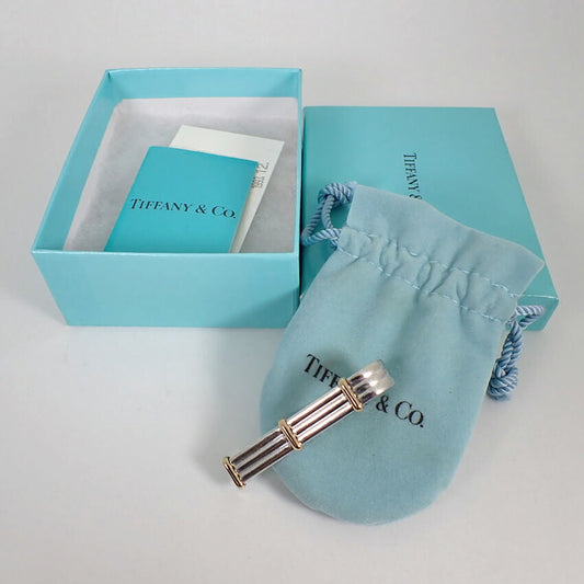 【中古】TIFFANY/ティファニー 925/750 タイバー/j173-1