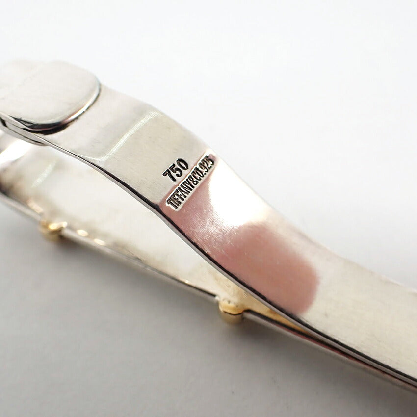 【中古】TIFFANY/ティファニー 925/750 タイバー/j173-1