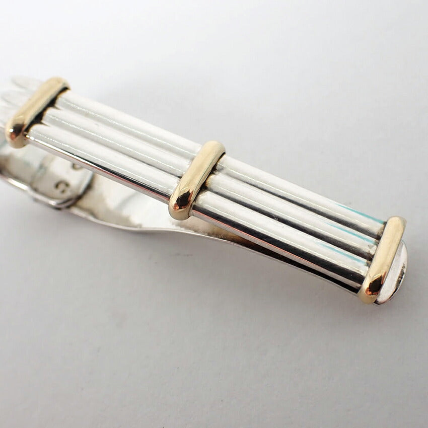 【中古】TIFFANY/ティファニー 925/750 タイバー/j173-1