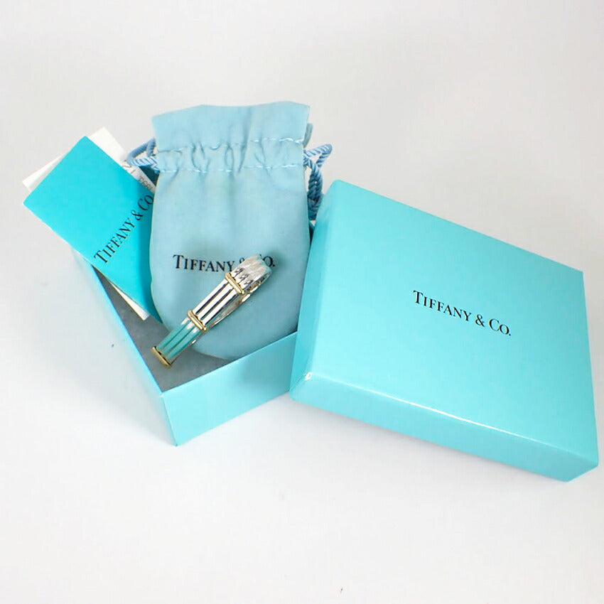【中古】TIFFANY/ティファニー 925/750 タイバー/j173-1