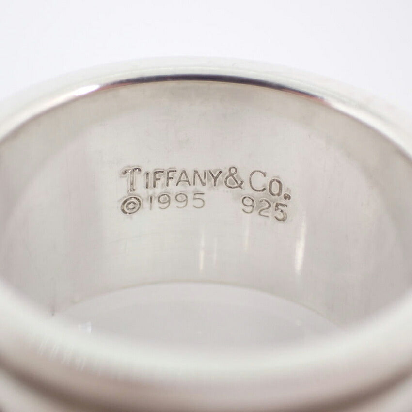 【中古】TIFFANY/ティファニー 925/アトラスワイド リング /14号/j173-2