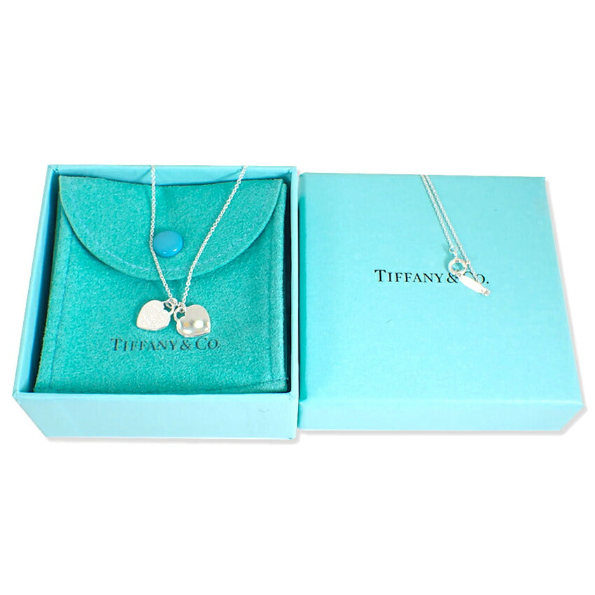 【中古】TIFFANY/ティファニー 925 リターントゥティファニー ダブルハートタグ ペンダント/j174-12