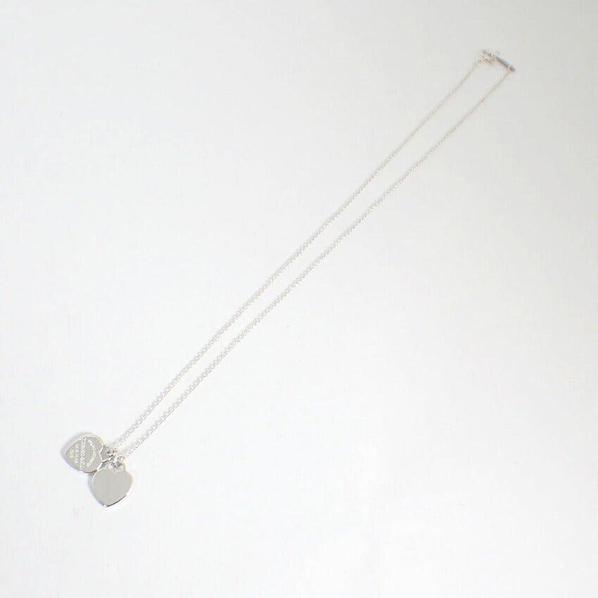【中古】TIFFANY/ティファニー 925 リターントゥティファニー ダブルハートタグ ペンダント/j174-12